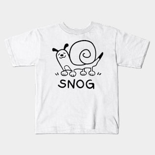 snail dog (snog) Kids T-Shirt